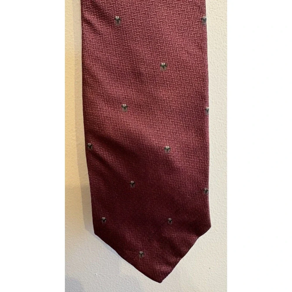 Vintage Christian Dior All Silk Tie Woven‎ in Italy Made in USA